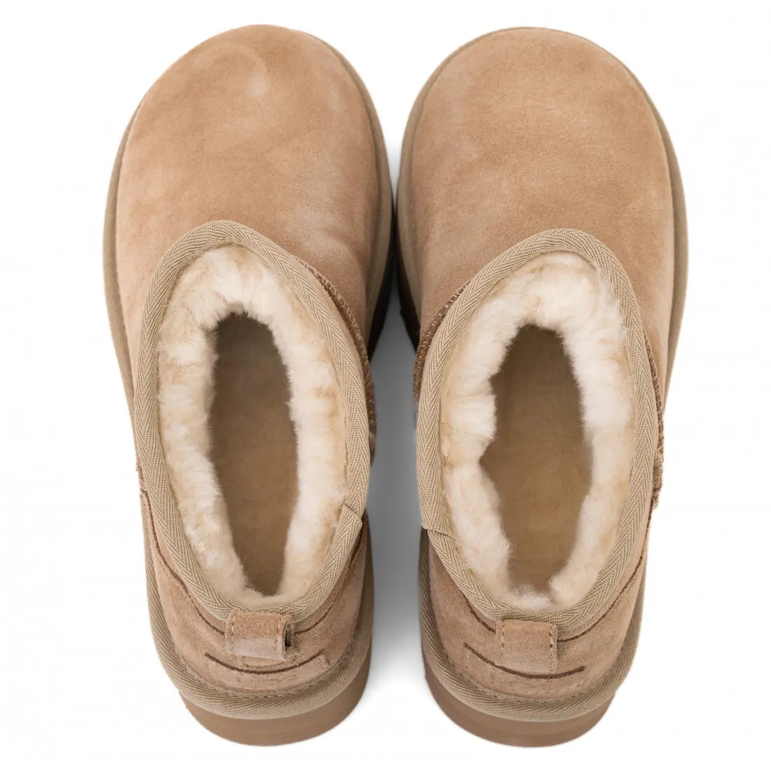 Ultra Mini Platform Boot — Sand
