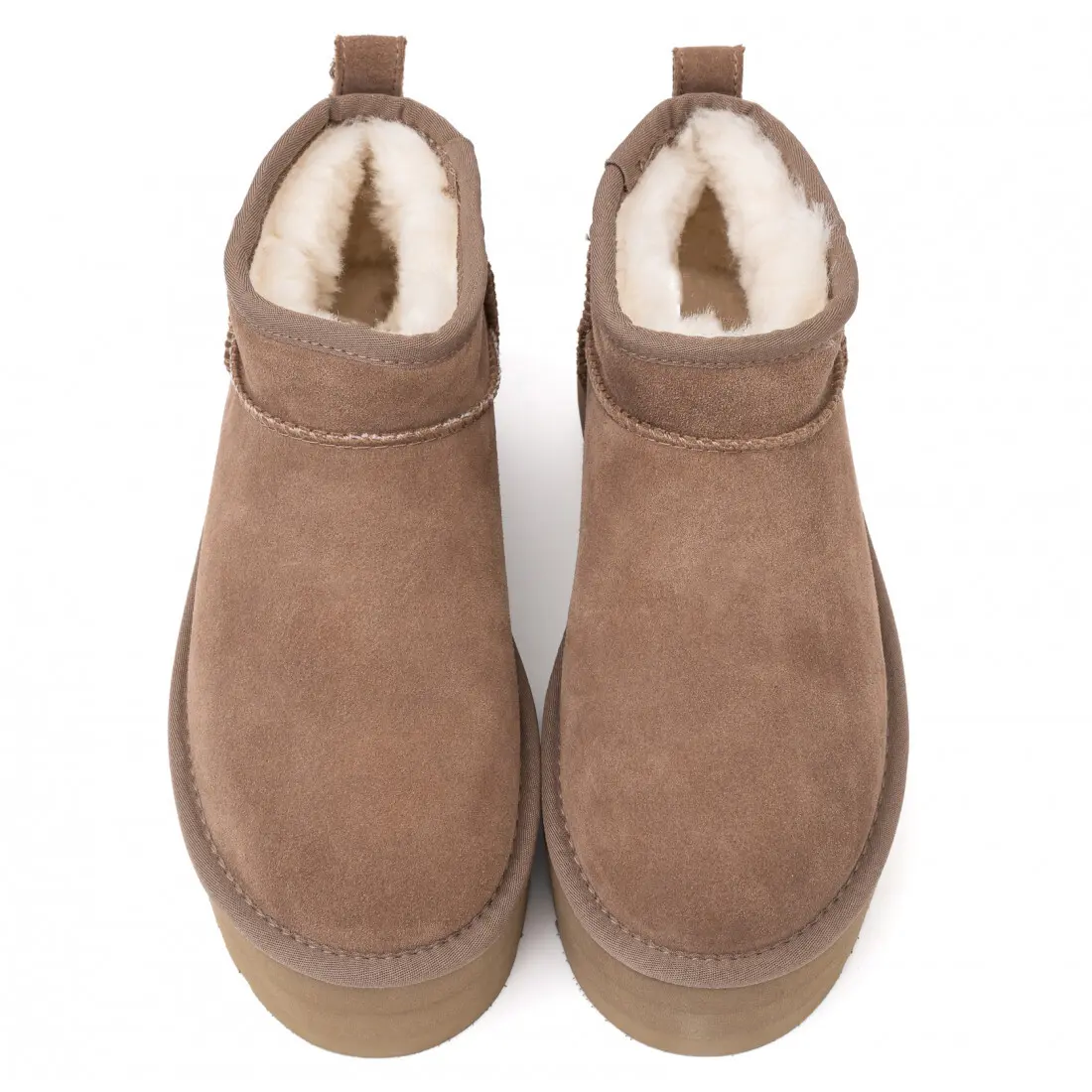 Ultra Mini Platform Boot — Cappuccino