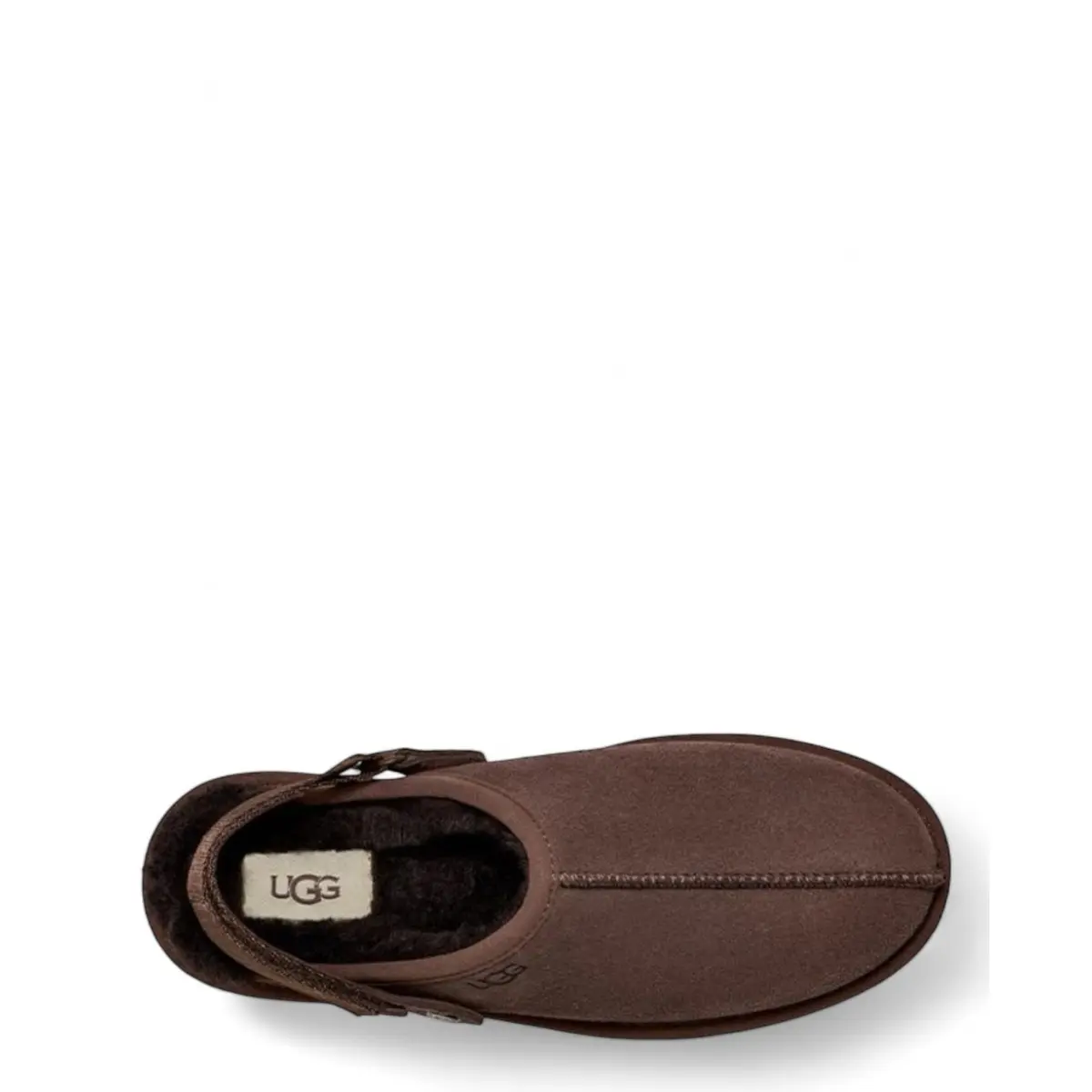 Goldenstar Clog Platform — Chocolate