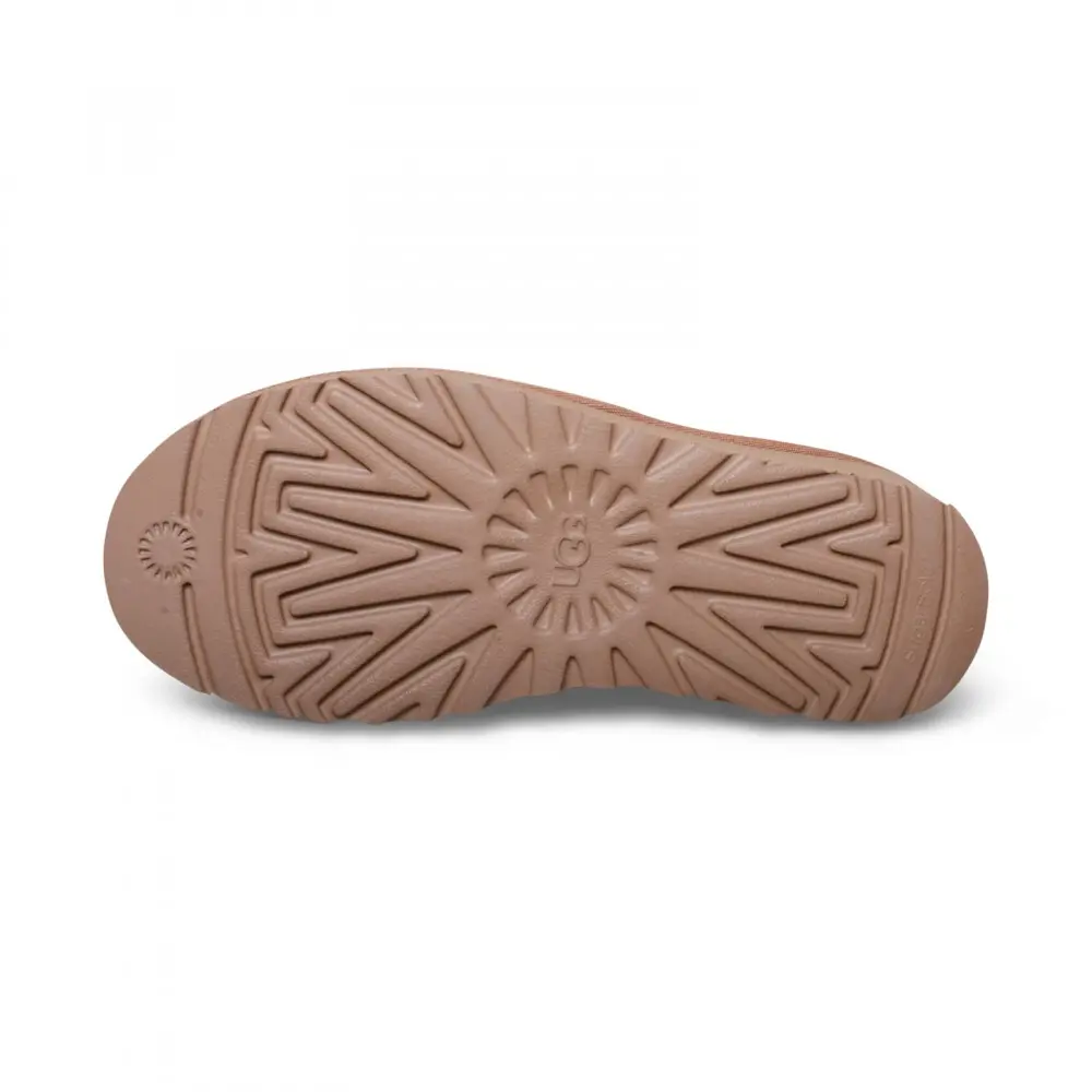 Classic Mini Braid Platform — Chestnut