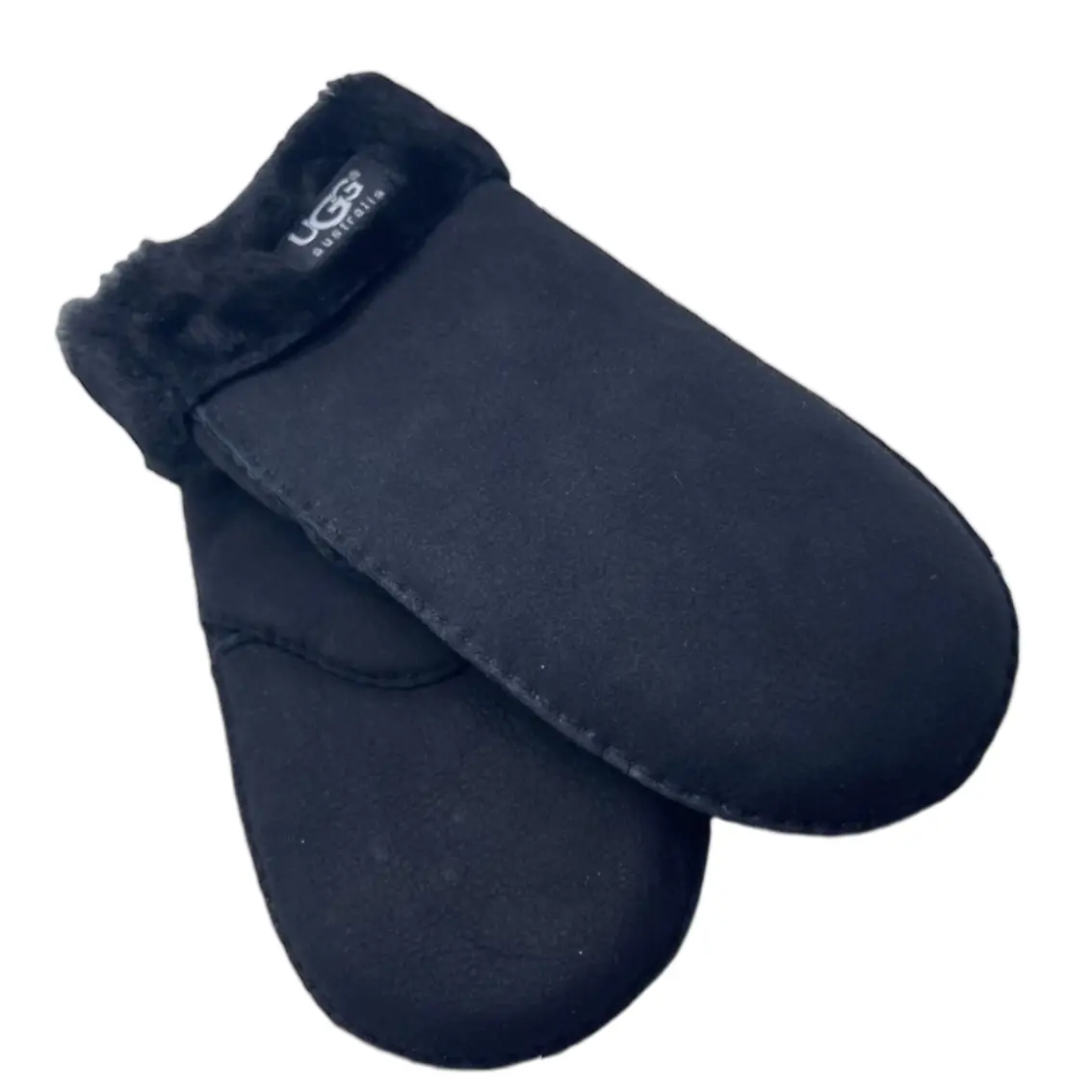 Женские варежки UGG Glove Black — Black