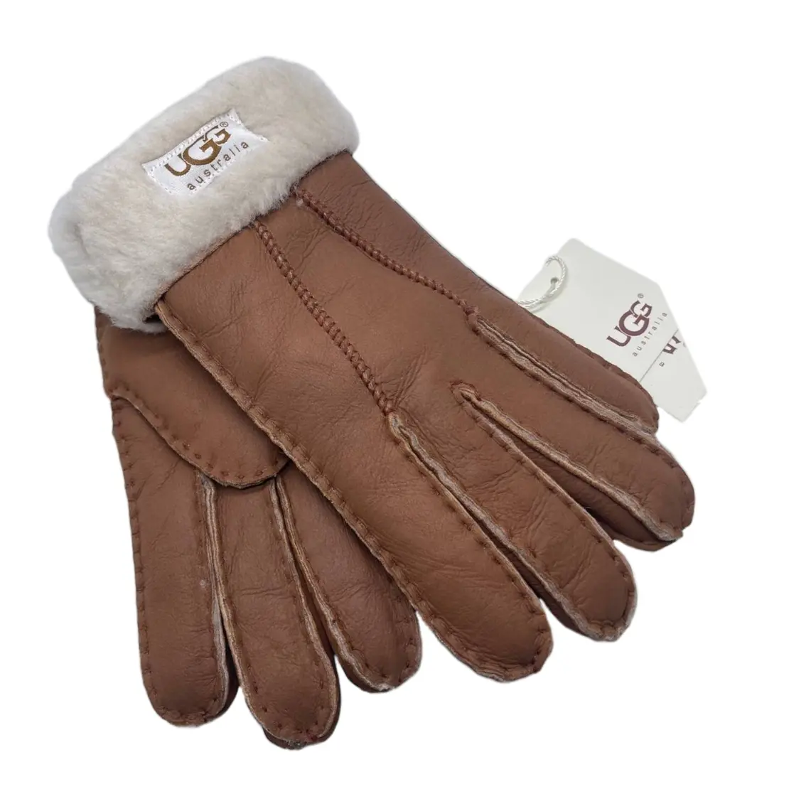Женские перчатки UGG Glove Chestnut — Chestnut