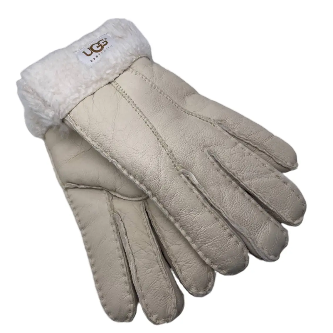 Женские перчатки UGG Glove Beige — Beige