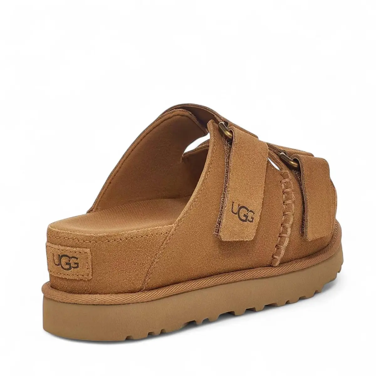 UGG Goldenstar Hi Slide — Chestnut