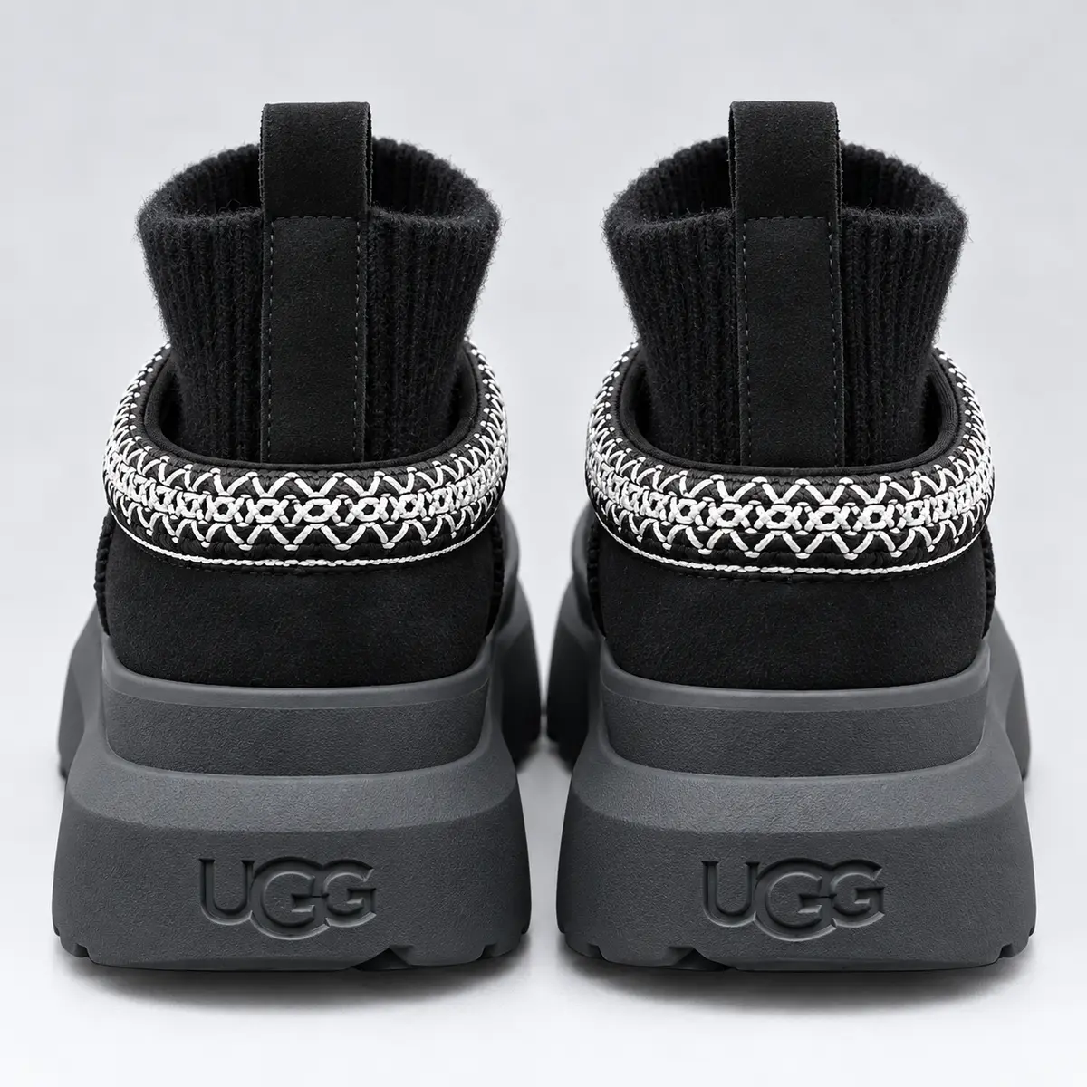 UGG Tazz Knit Hybrid — Black, фото 4