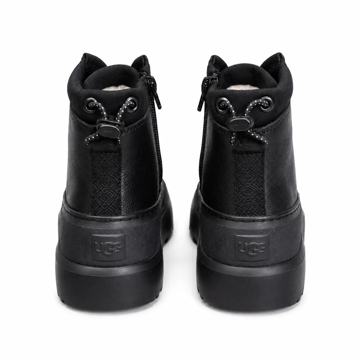 UGG Kids Neumel Hybrid — Black Leather