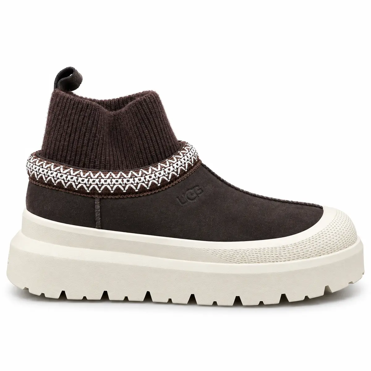 UGG Tazz Knit Hybrid — Chocolate