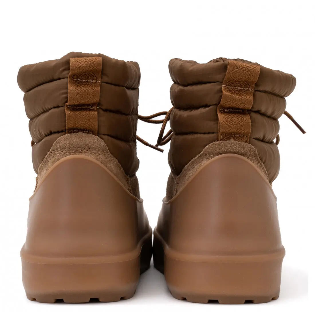 Classic Mini Lace-UP Weather — — Chestnut