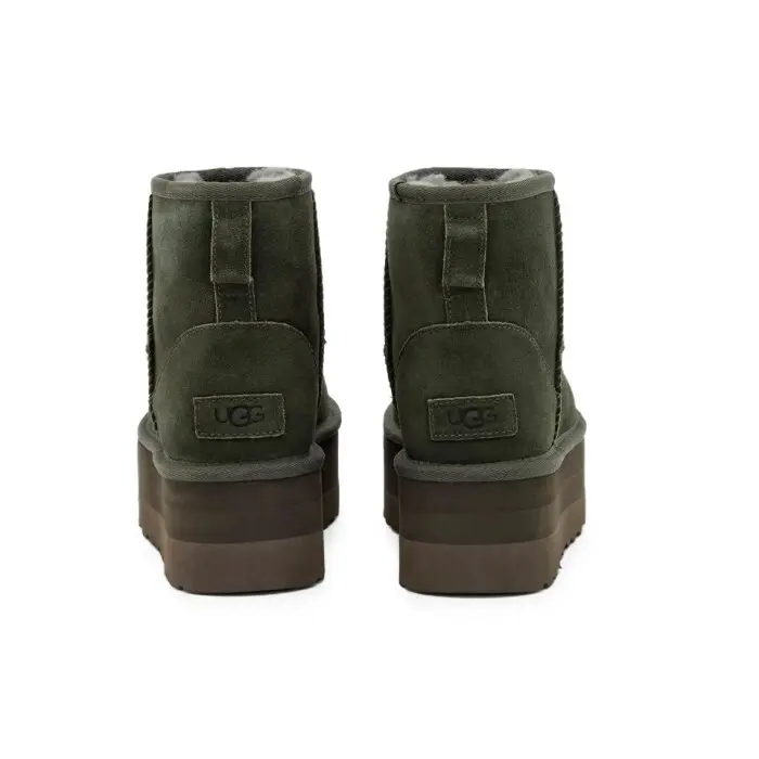 Mini Platform Boot — Khaki