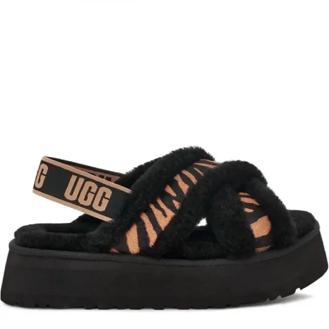 Disco Cross Slide — Black — — Black