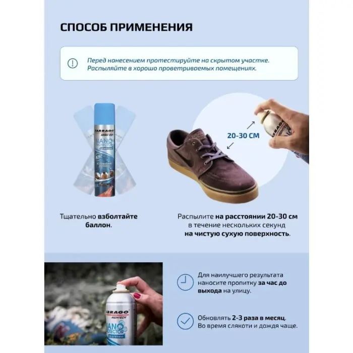 Tarrago Hightech Nano Protector — Tarrago hightech nano protector - пропитка