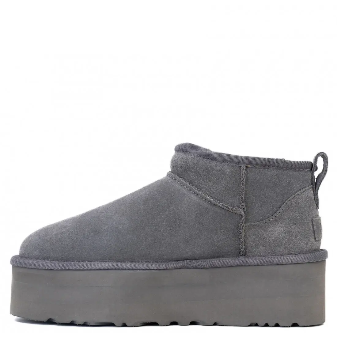 Ultra Mini Platform Boot — Grey