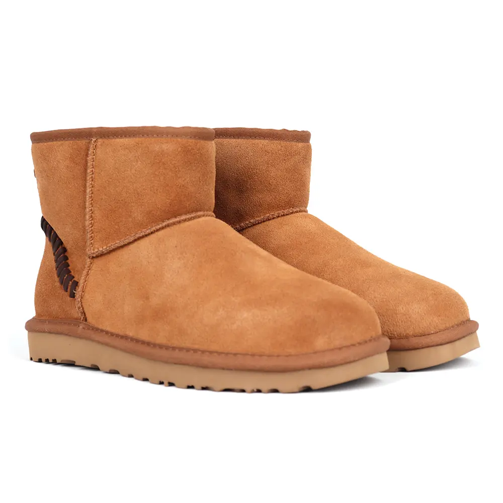 Мужские Classic II Mini Deco Suede Boot — Chestnut