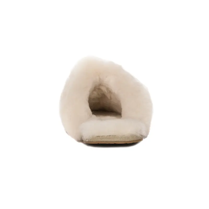 Slipper Chalet — Slipper Scuffette Chalet White