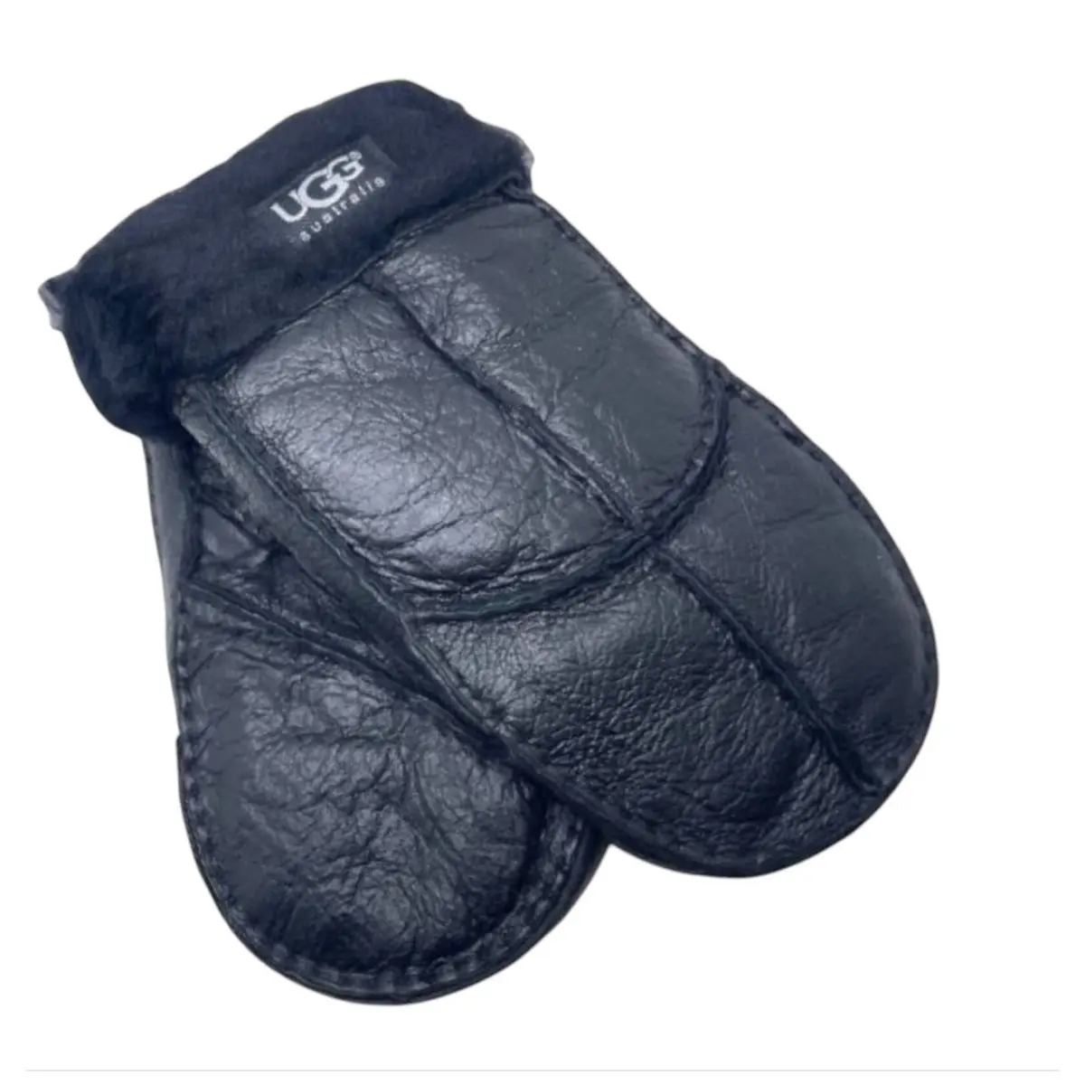 Мужские варежки UGG Glove Мужские варежки ugg glove - leather black — Мужские варежки ugg glove - leather black