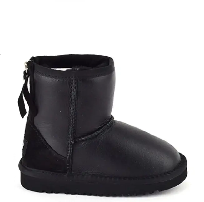 Kids Classic Short ZIP Black — Black