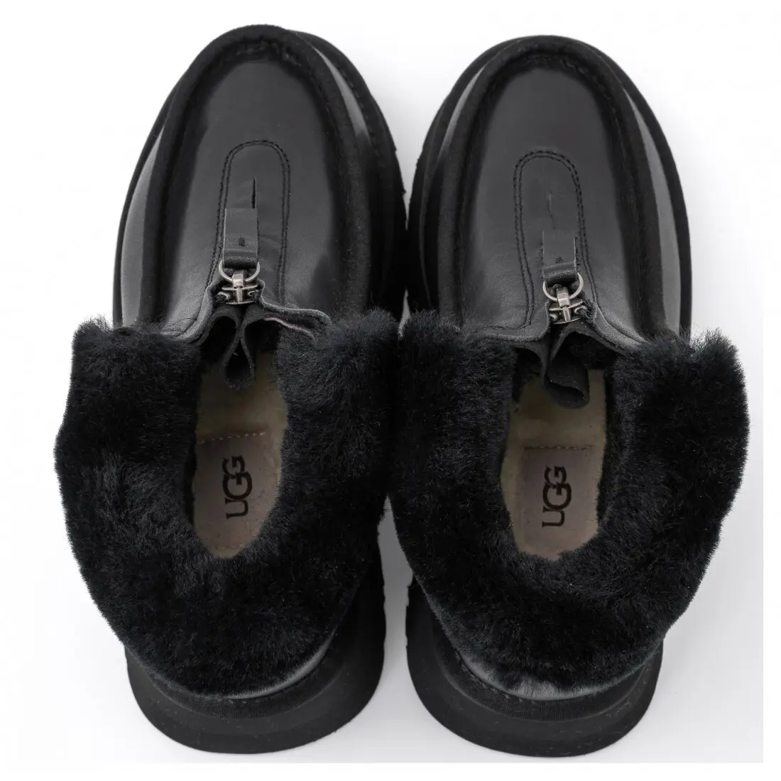 Funkette Platform — Leather Black
