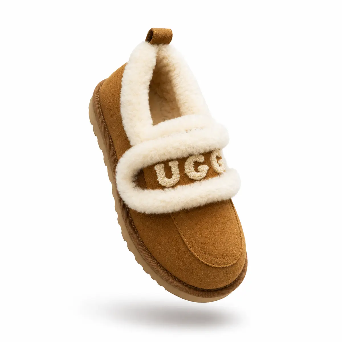 UGG Classic Fat Ding Slip On — Chestnut
