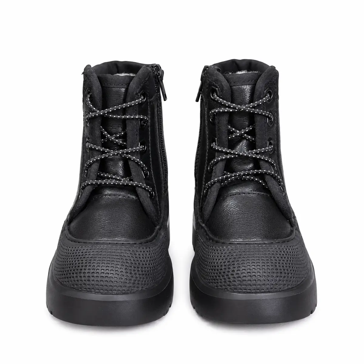 UGG Kids Neumel Hybrid — Black Leather
