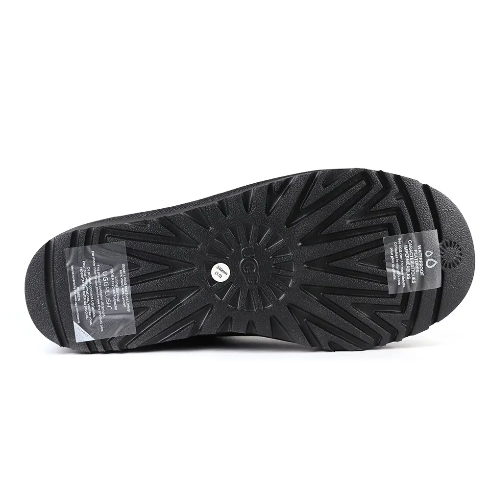Classic Short Crescent — Black