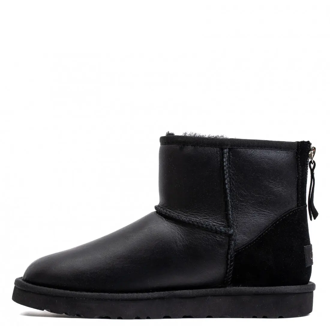 Мужские Mini ZIP — Мужские mini zip - leather black
