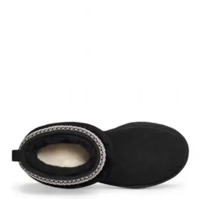 UGG Classic Ultra Mini Maxi Curly Black — Black, дополнительный вид