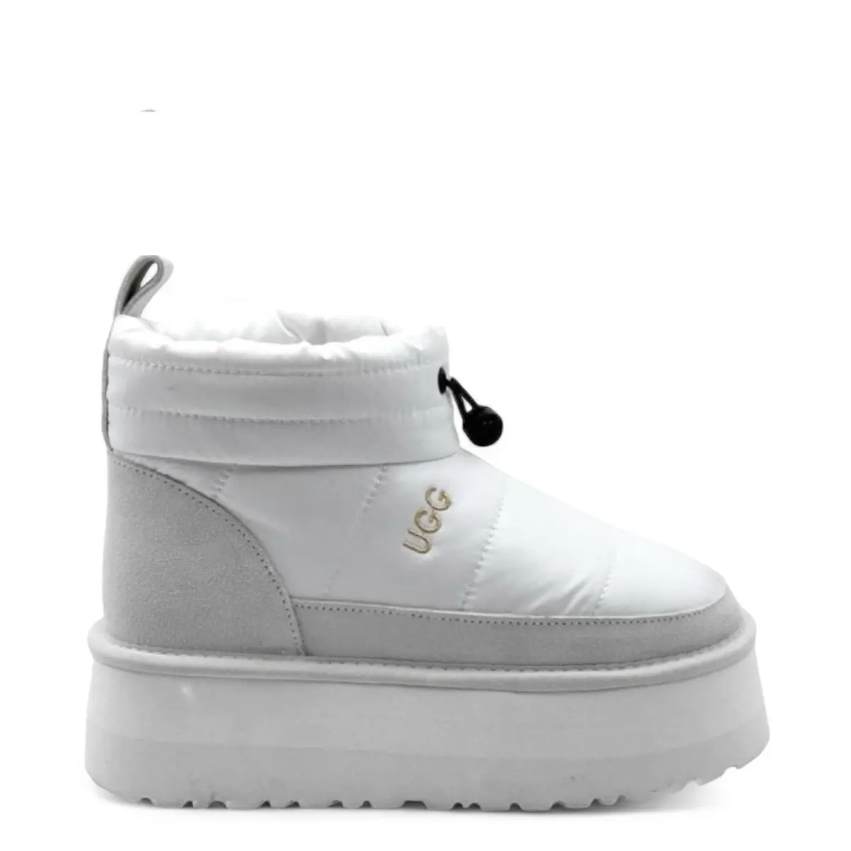 UGG Womens OBBA Platform White — White