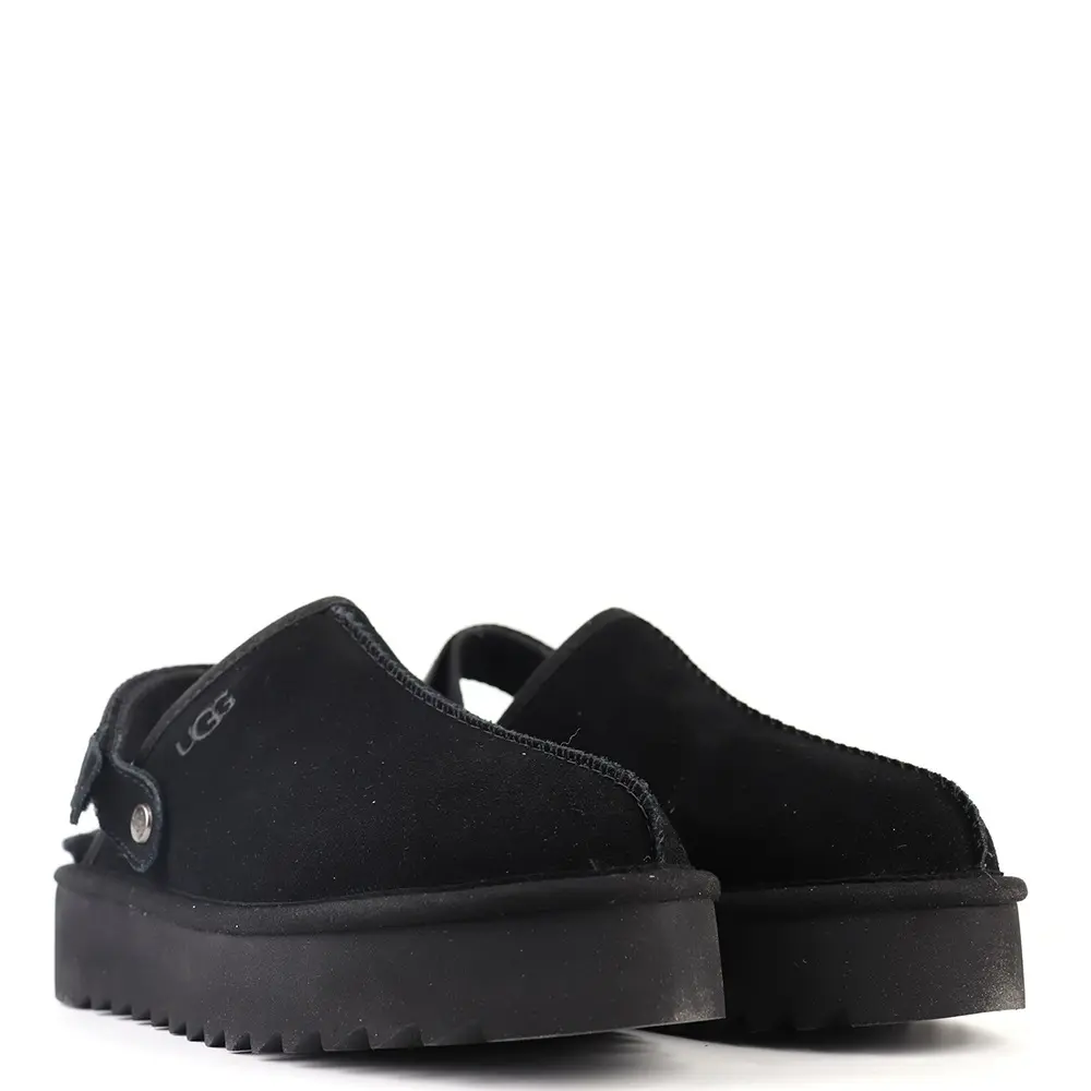 Goldenstar Clog Platform — Black