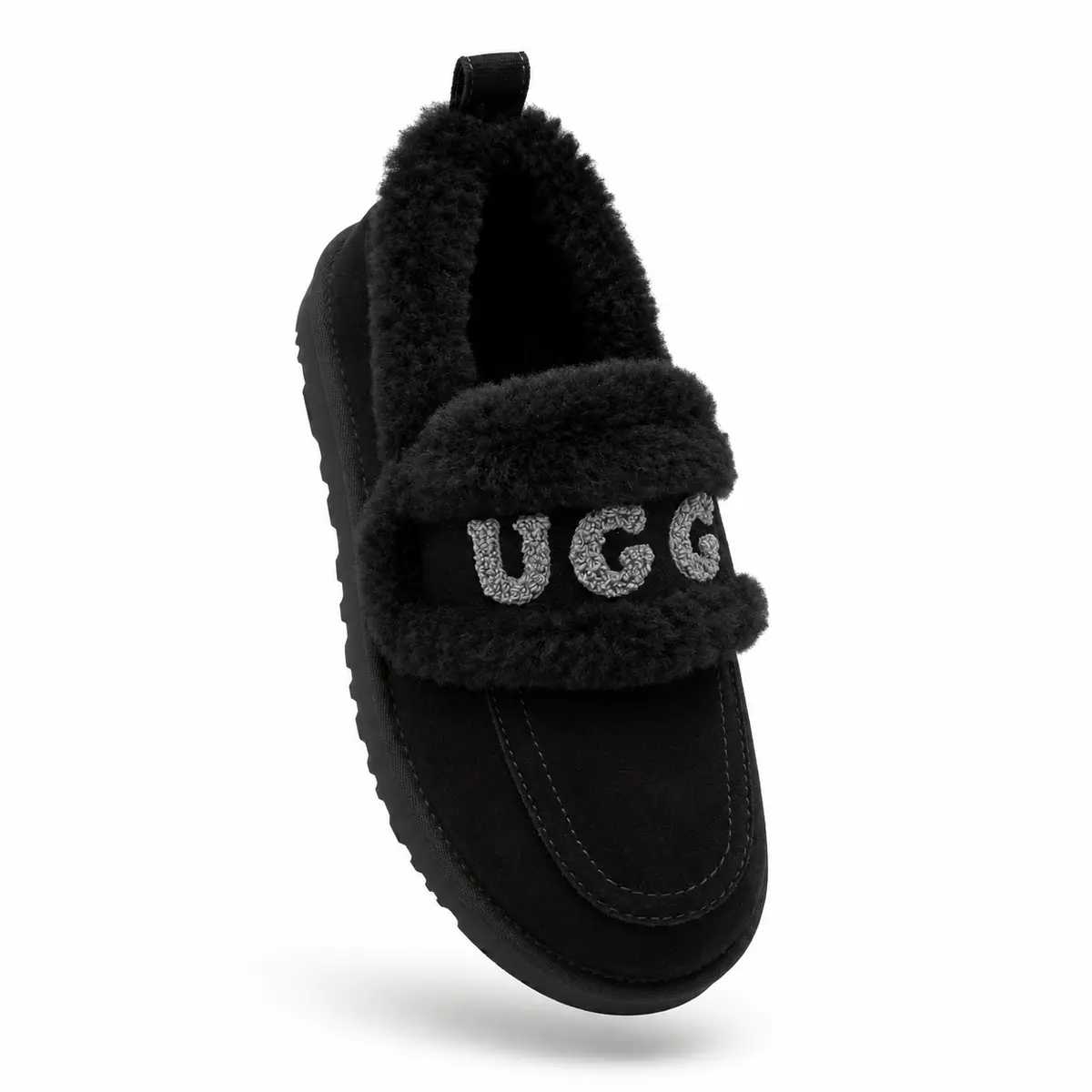UGG Classic Fat Ding Slip On — Black