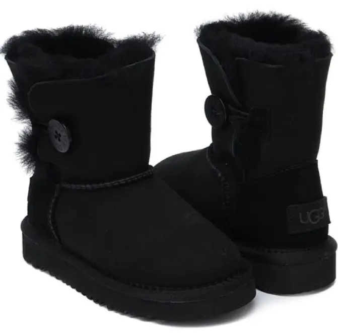 Kids Classic Short Bailey Button Black — Black, дополнительный вид