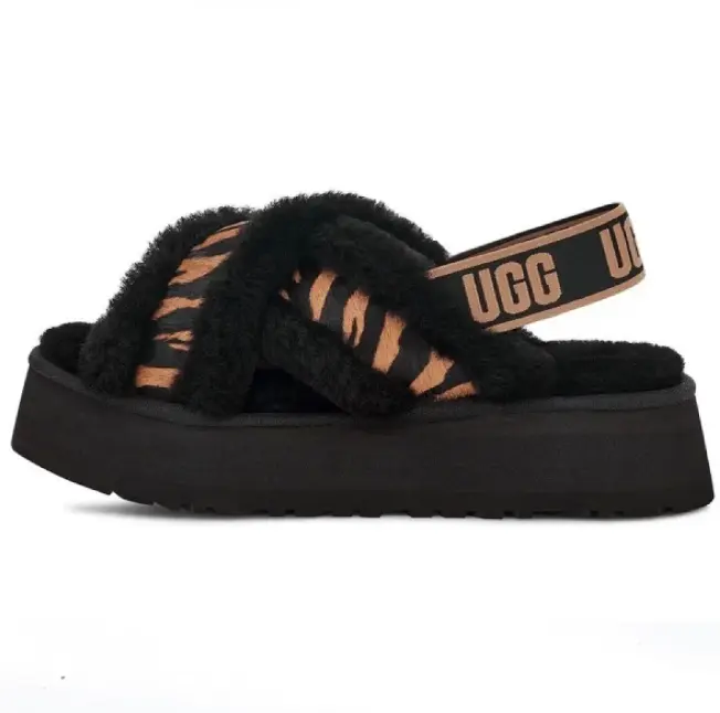 Disco Cross Slide — — Black