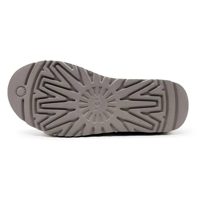 Mini Platform Boot — Grey Violet