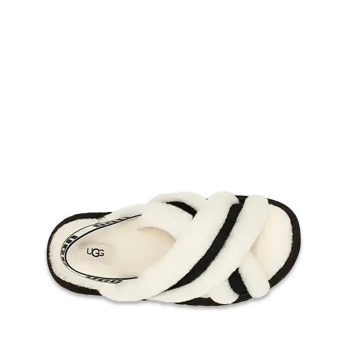 Disco Cross Slide — White — — White, дополнительный вид