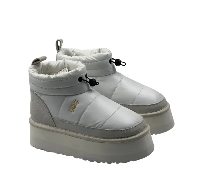UGG Womens OBBA Platform White — White, дополнительный вид