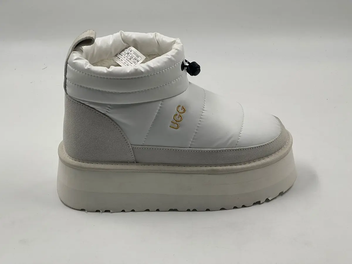 UGG Womens OBBA Platform — White