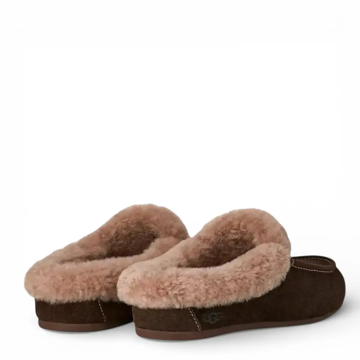 Ansley Mule Slipper — Chocolate