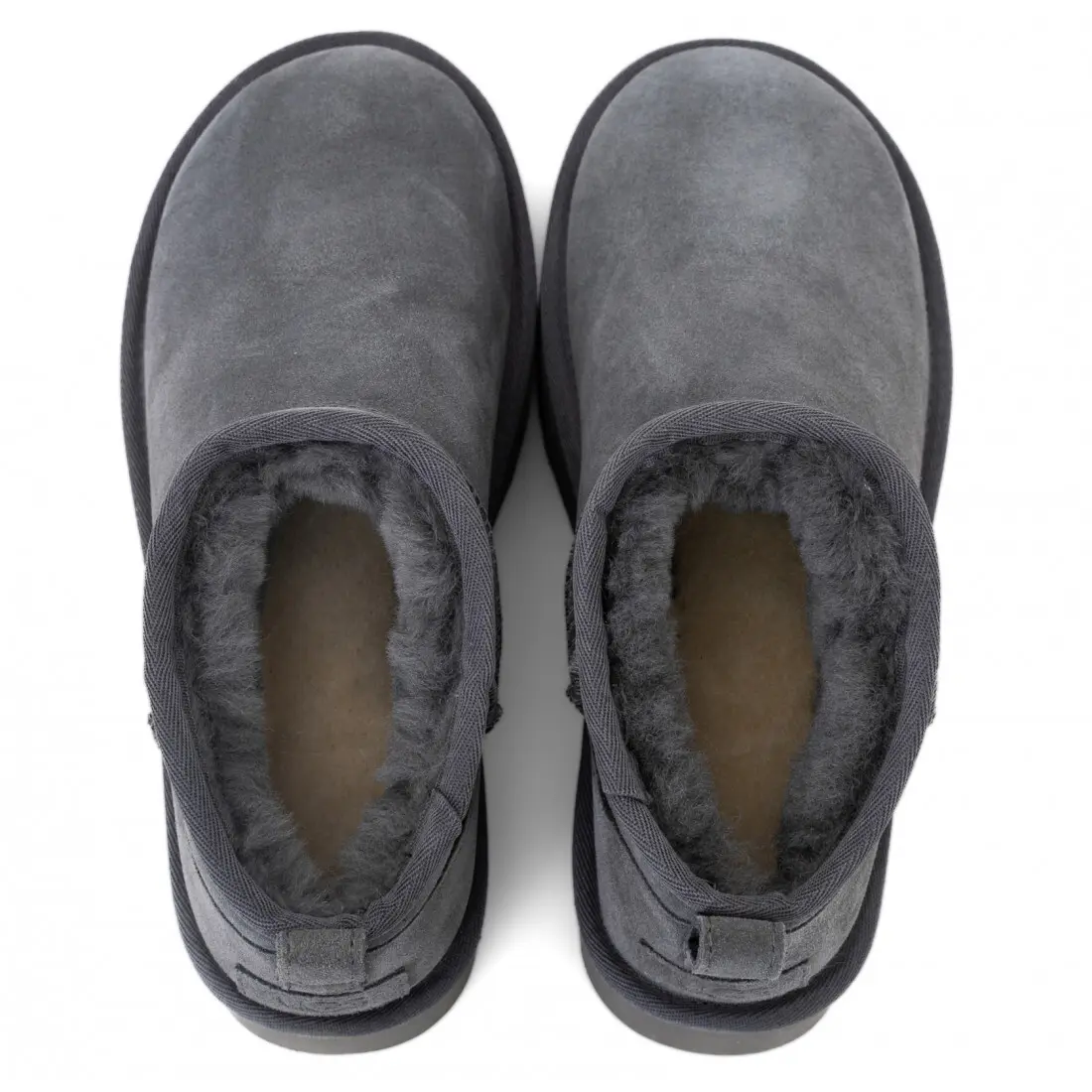 Ultra Mini Platform Boot — Grey
