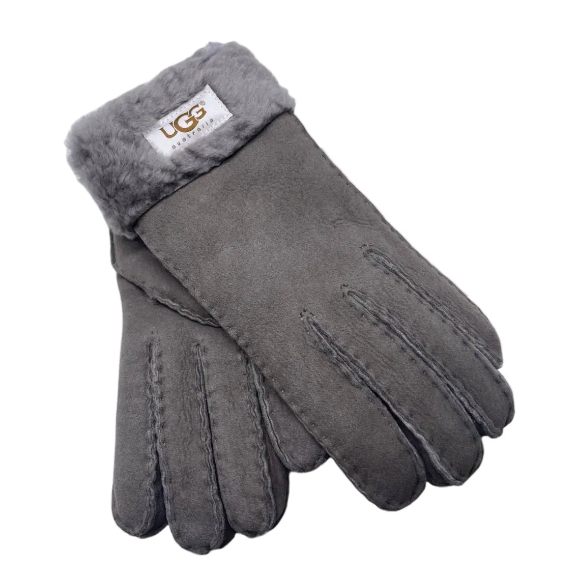 Женские перчатки UGG Glove Grey — Grey
