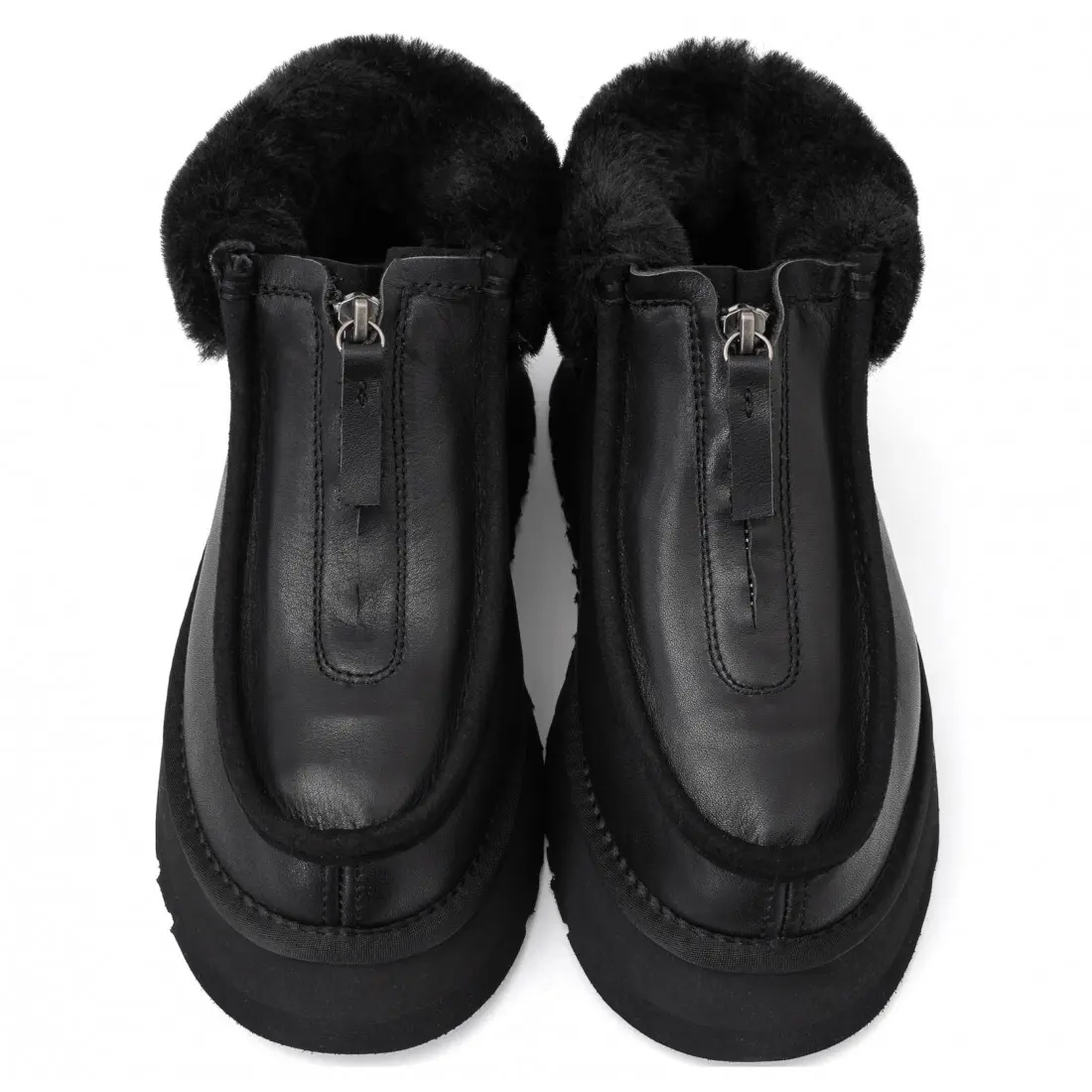 Funkette Platform — Leather Black