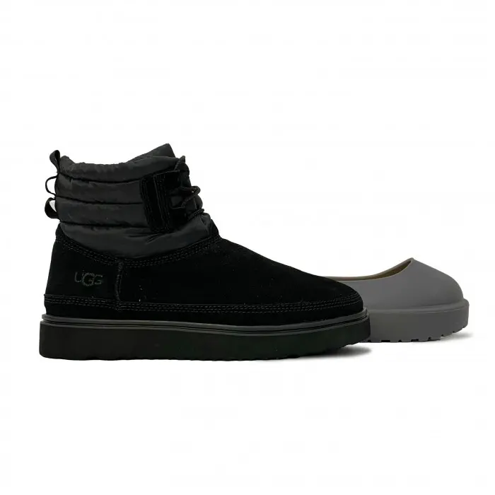 Classic Mini Lace-UP Weather — — Black