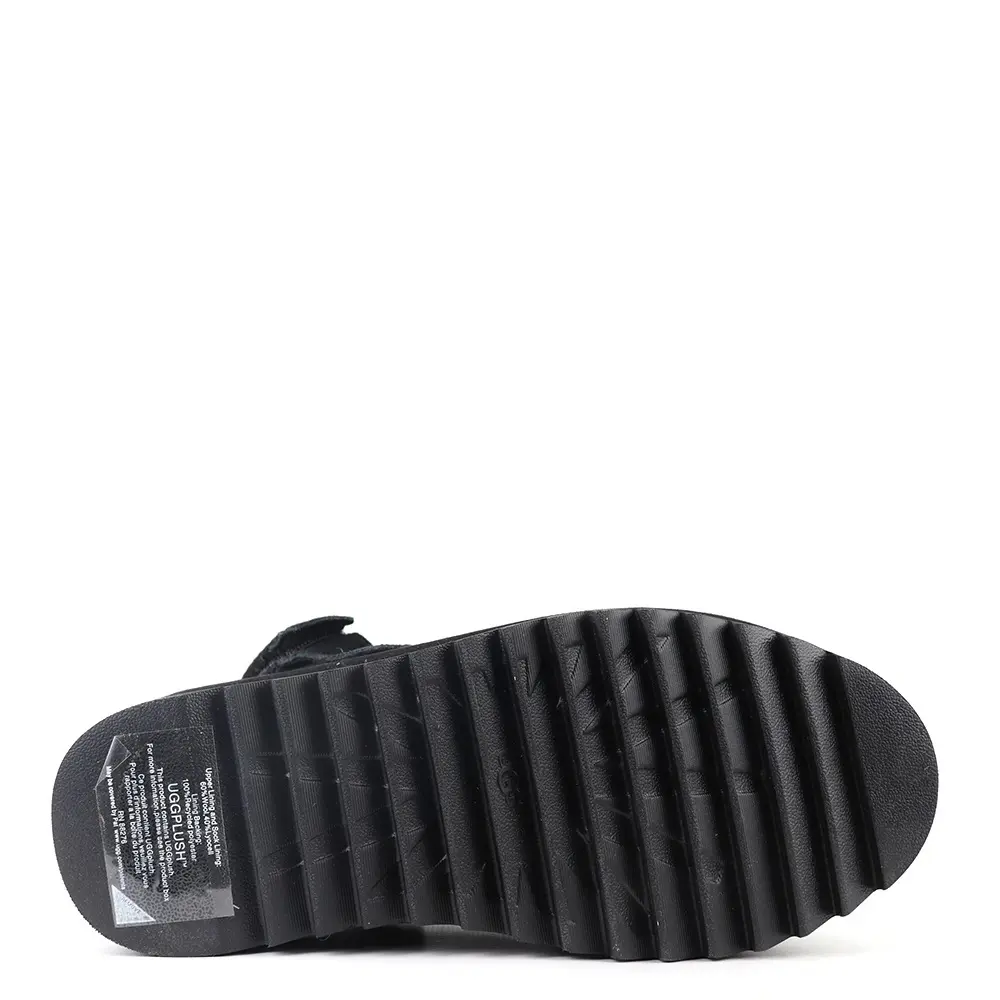 Goldenstar Clog Platform — Black