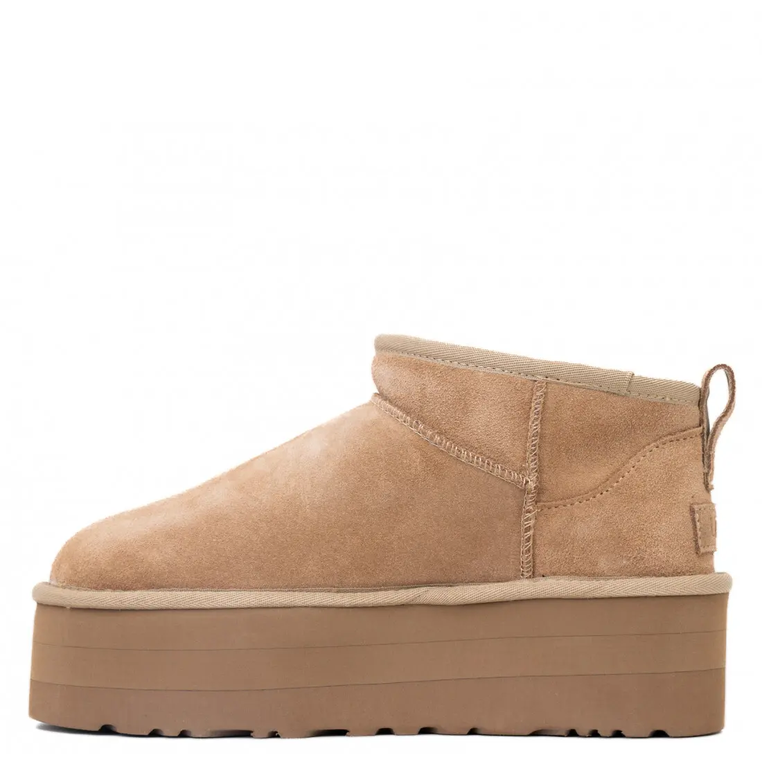 Ultra Mini Platform Boot — Sand