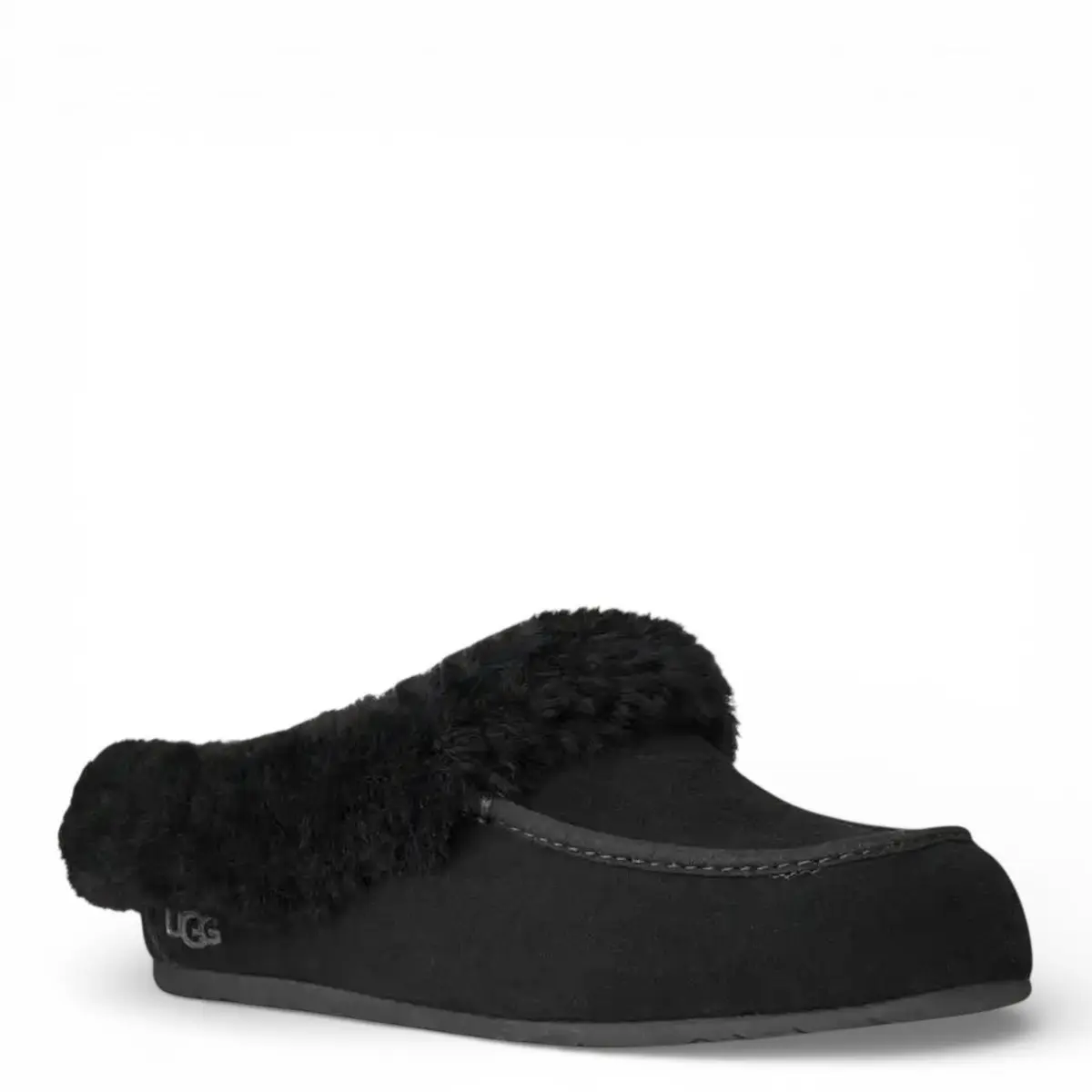 Ansley Mule Slipper — Black
