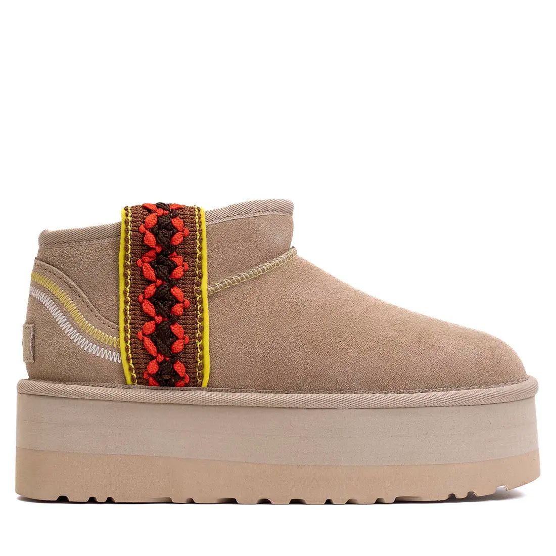 Classic Ultra Mini Braid Plarform Sand — Sand