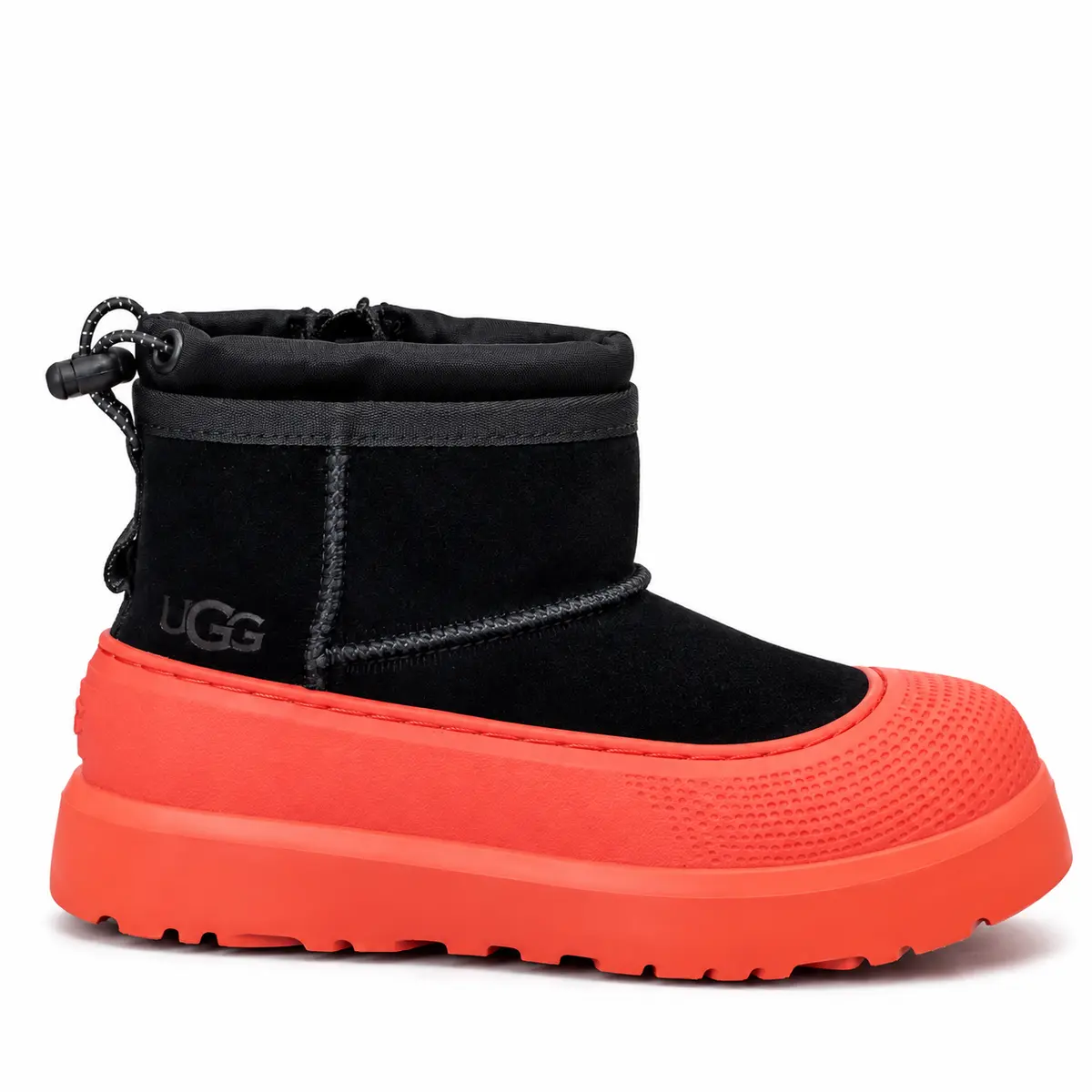 UGG Kids Mini Weather Hybrid Black Orange — Black Orange
