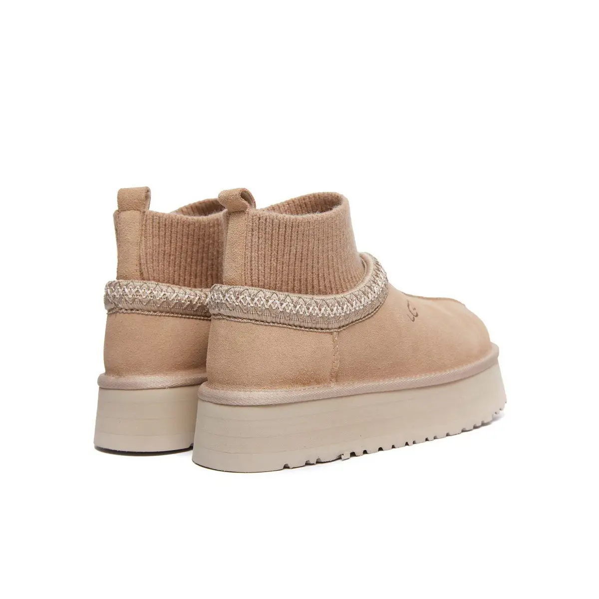Tazz Platform Knit — Sand