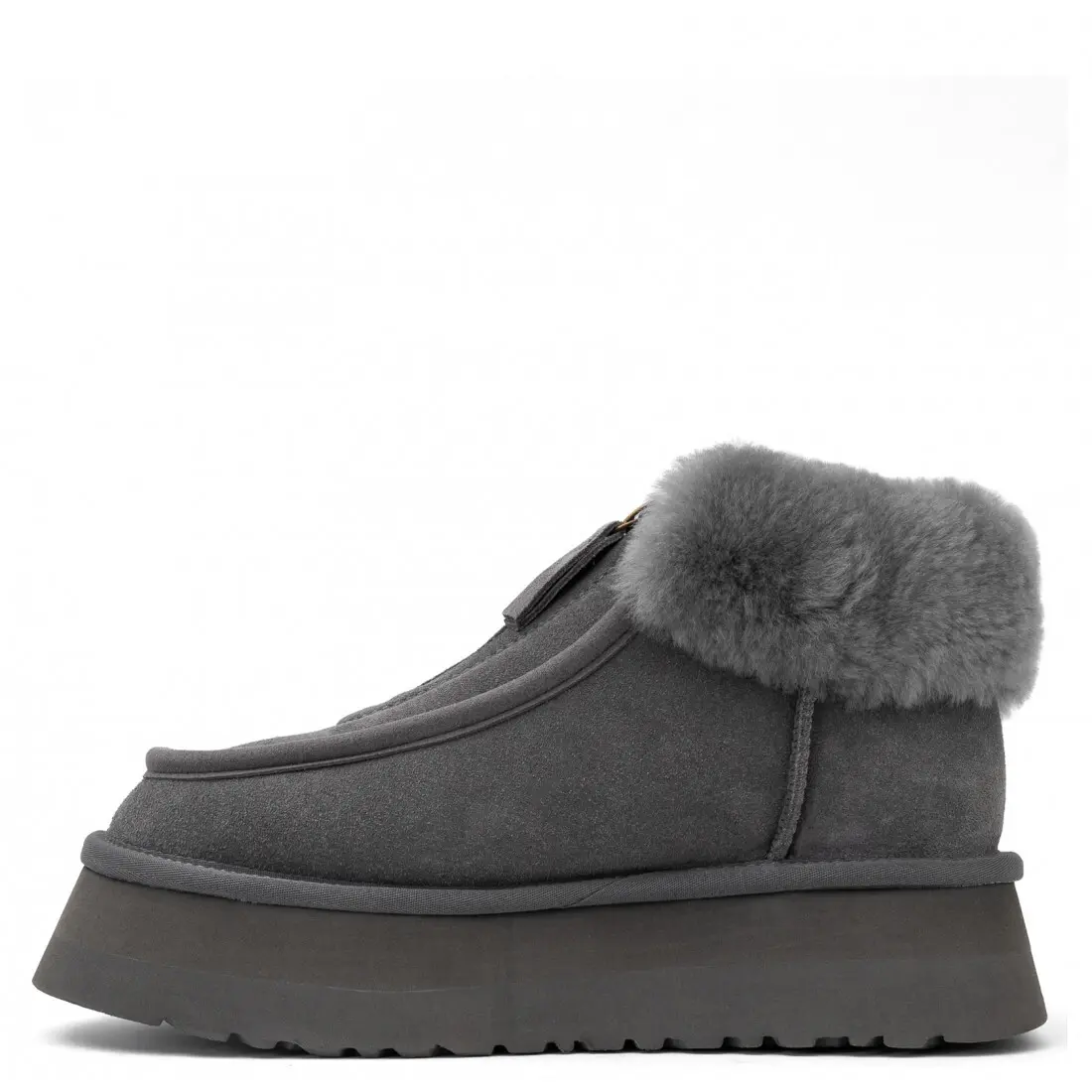Funkette Platform Boots — Grey