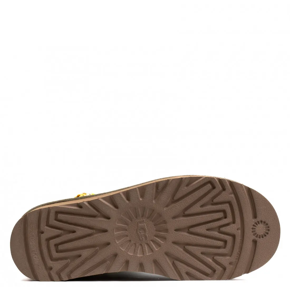 Classic Ultra Mini Braid Plarform — Brunt olive